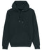 Stanley/Stella Unisex Cruiser Iconic Hoodie Sweatshirt  Black
