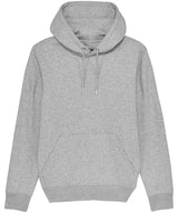 Stanley/Stella Unisex Cruiser Iconic 2.0 Hoodie Sweatshirt - Heather Grey / XXS / 85% organic cotton and 15% recycled
