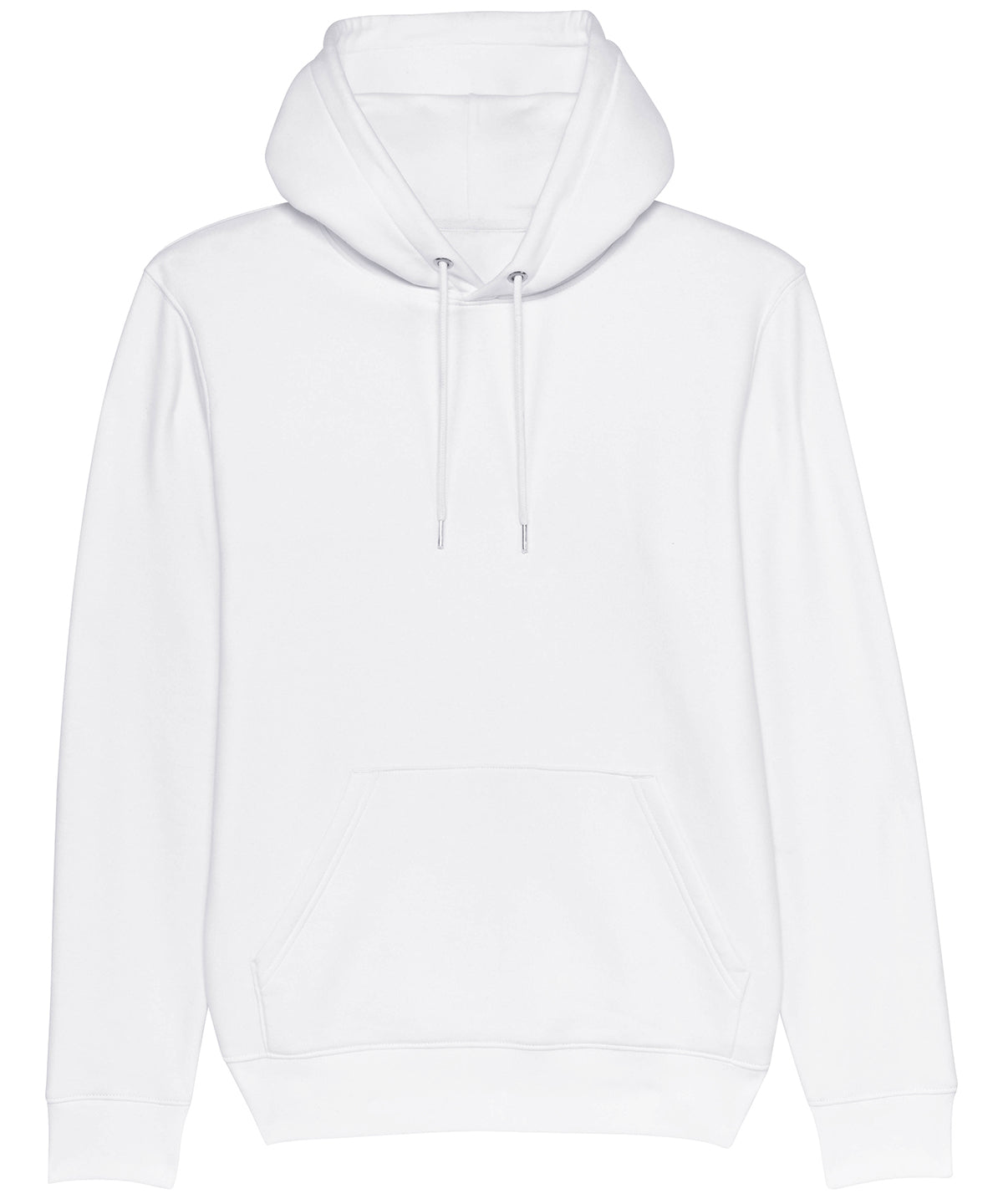 Stanley/Stella Unisex Cruiser Iconic Hoodie Sweatshirt  White