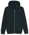 Stanley/Stella Cultivator, Unisex Iconic Zip-Thru Hoodie Sweatshirt  Black