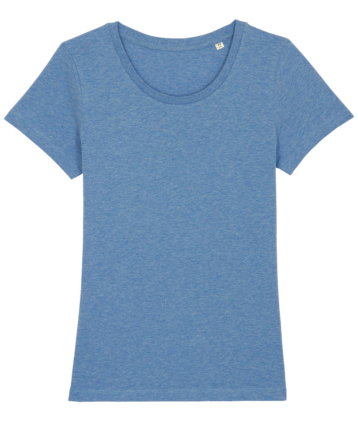 Stanley/Stella Womens Stella Expresser Iconic Fitted T-Shirt  Mid Heather Blue