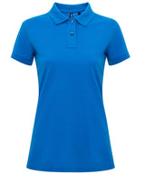 Asquith & Fox Women’s Polycotton Blend Polo Shirt - Sapphire / XS - Shirts