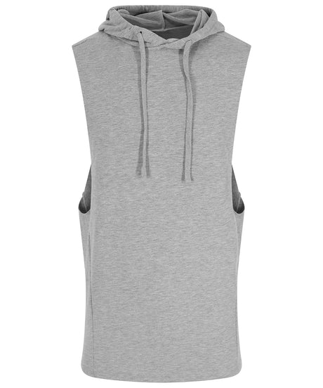 AWDis Urban sleeveless muscle hoodie