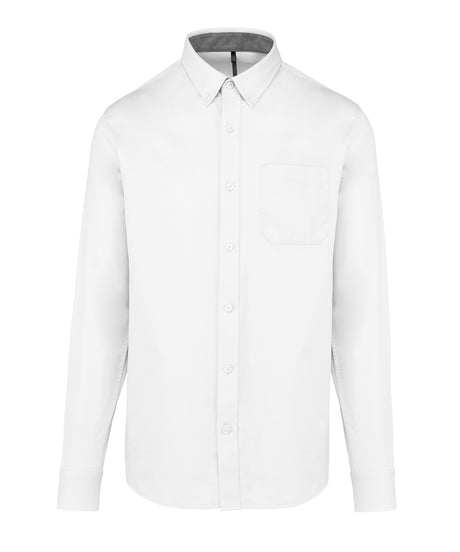 Kariban Men's Nevada long sleeve cotton shirt
