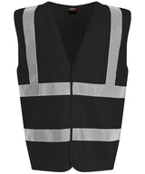 ProRTX High Visibility Waistcoat Unisex - Black / S - Safety Vests