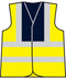 ProRTX High Visibility Waistcoat HV Yellow/Navy