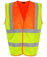 ProRTX High Visibility Waistcoat Unisex - HV Yellow/Orange / S - Safety Vests