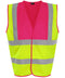 ProRTX High Visibility Waistcoat HV Yellow/Pink