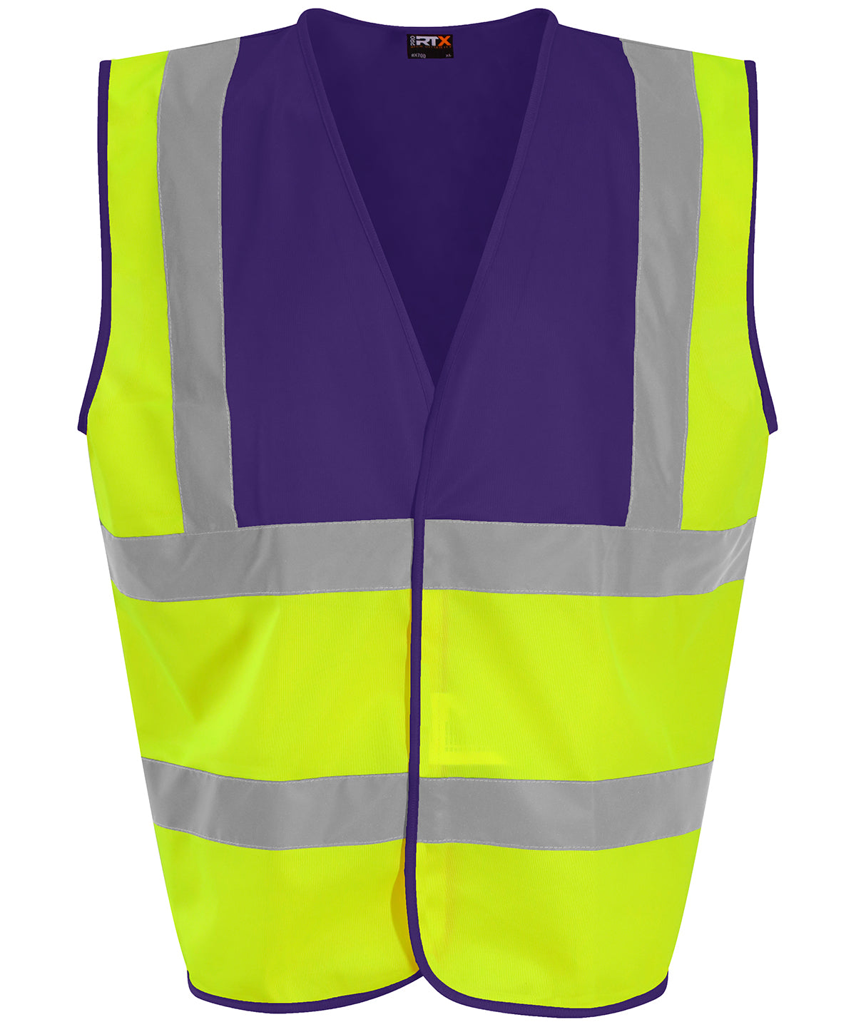 ProRTX High Visibility Waistcoat HV Yellow/Purple