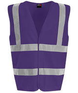ProRTX High Visibility Waistcoat Unisex - Purple / S - Safety Vests