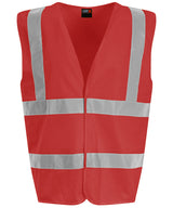 ProRTX High Visibility Waistcoat Unisex - Red / S - Safety Vests