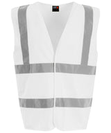 ProRTX High Visibility Waistcoat Unisex - White / S - Safety Vests