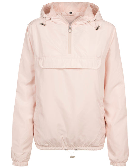 Build Your Brand Womens basic pullover jacket