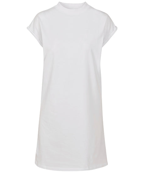 Build Your Brand Women's Turtle Extended Shoulder Dress