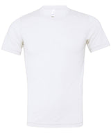 Bella Canvas Unisex Triblend Crew Neck T-shirt - Solid White / XS - T-Shirts