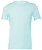 Bella Canvas Unisex heather CVC short sleeve t-shirt Heather Ice Blue