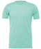 Bella Canvas Unisex heather CVC short sleeve t-shirt Heather Mint