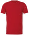 Bella Canvas Unisex heather CVC short sleeve t-shirt Heather Red