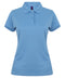 Henbury Womens Coolplus polo shirt Mid Blue