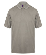 Henbury Coolplus Polo Shirt - Heather Grey / XS - Shirts