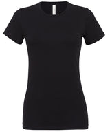 Bella Canvas Womens relaxed Jersey short sleeve tee Black - S - T-Shirts
