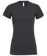 Bella Canvas Womens relaxed Jersey short sleeve tee Dark Grey Heather - S - T-Shirts