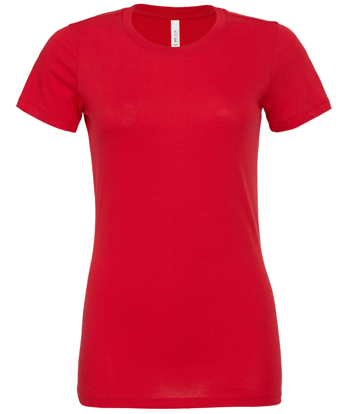 Bella Canvas Womens relaxed Jersey short sleeve tee Red