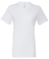 Bella Canvas Womens relaxed Jersey short sleeve tee White - S - T-Shirts