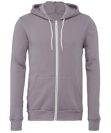 Bella Canvas Unisex Polycotton Fleece Full-Zip Hoodie - Storm / XS - Hoodies