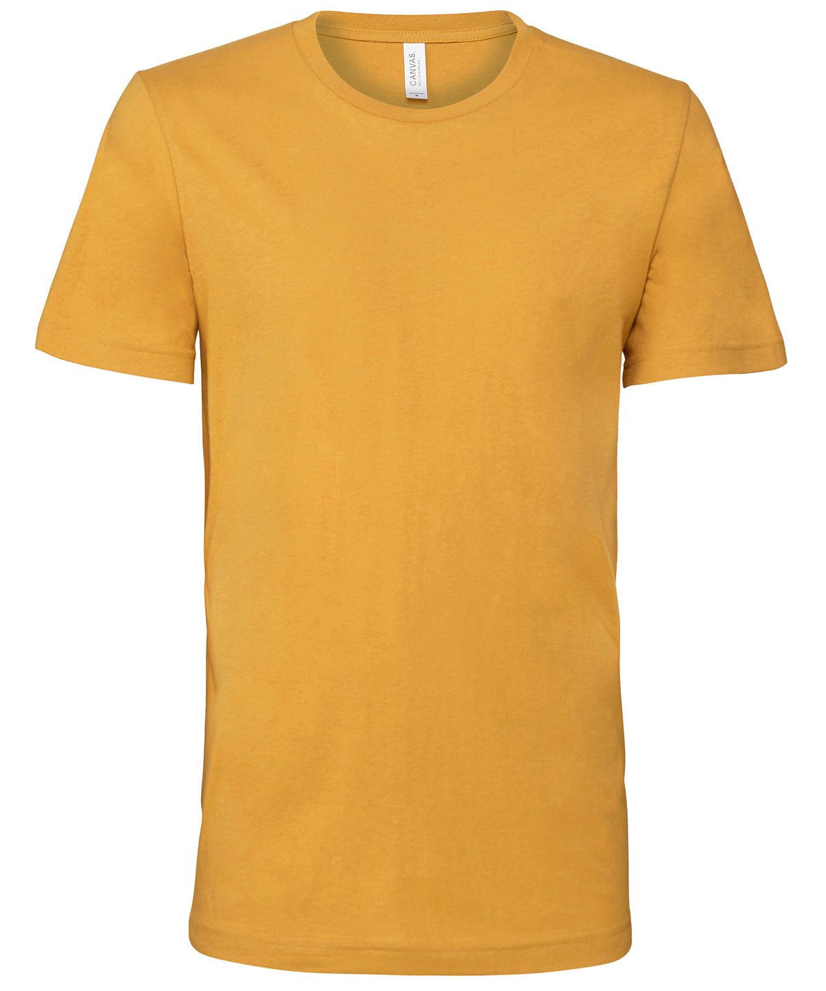 Bella Canvas Unisex Jersey crew neck t-shirt Mustard