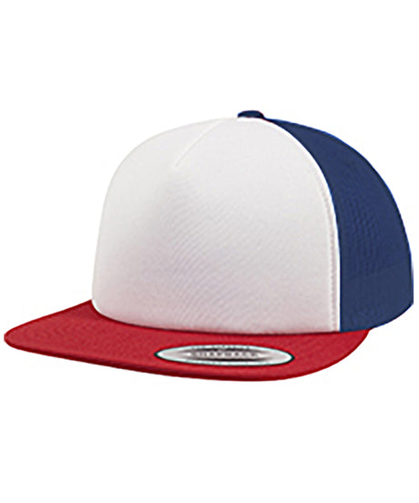 Flexfit by Yupoong Foam trucker with white front