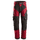 Snickers 6903 Flexiwork Trousers Chili red\Black