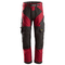 Snickers 6903 Flexiwork Trousers Chili red\Black