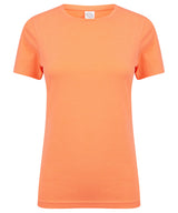 SF Feel Good Womens Stretch T-Shirt Coral - XS - T-Shirts