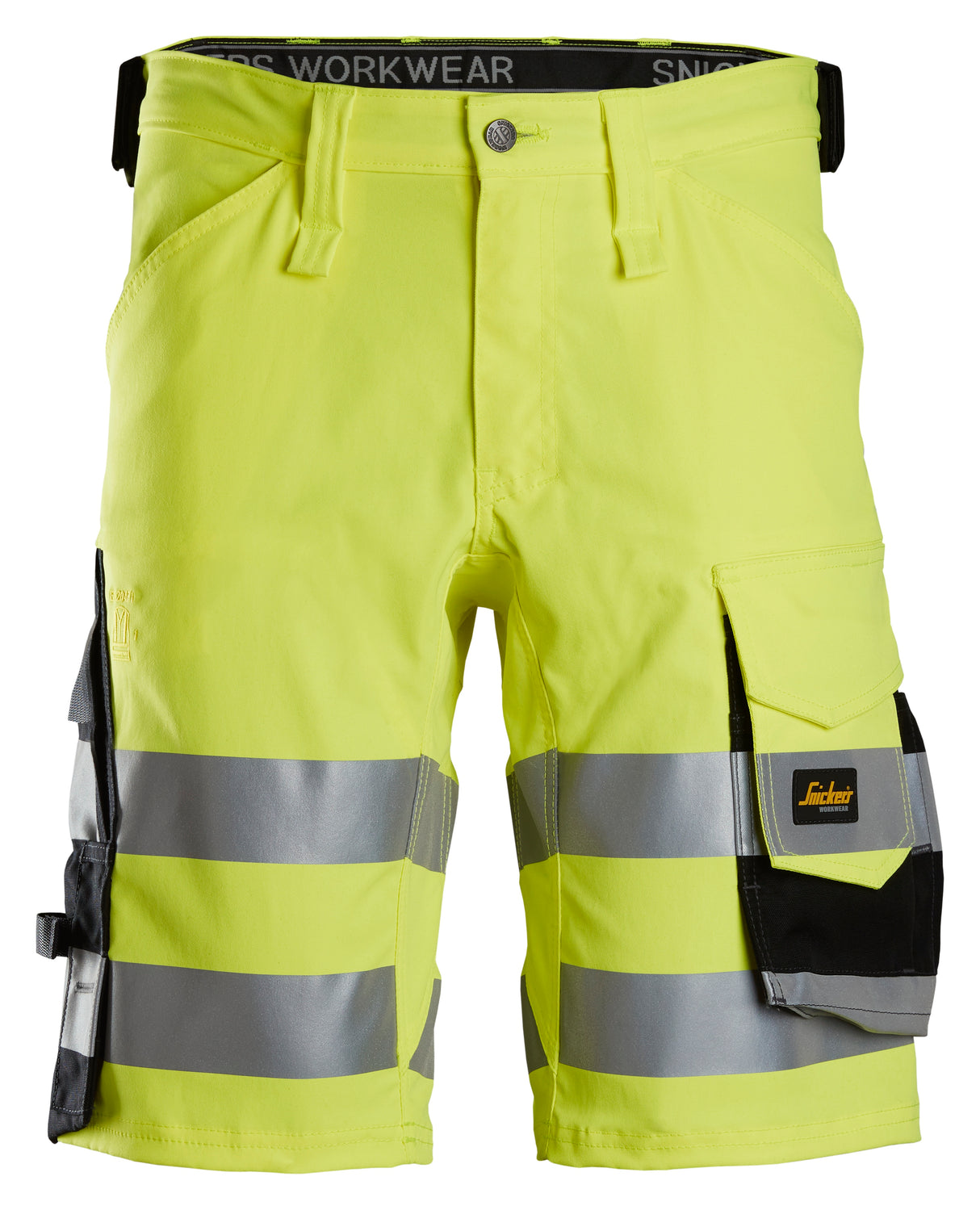 Snickers 6136 Hi-vis Class 1 Stretch Shorts