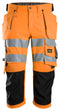 Snickers 6138 Hi-vis Class 2 Stretch Pirates Holster Pockets