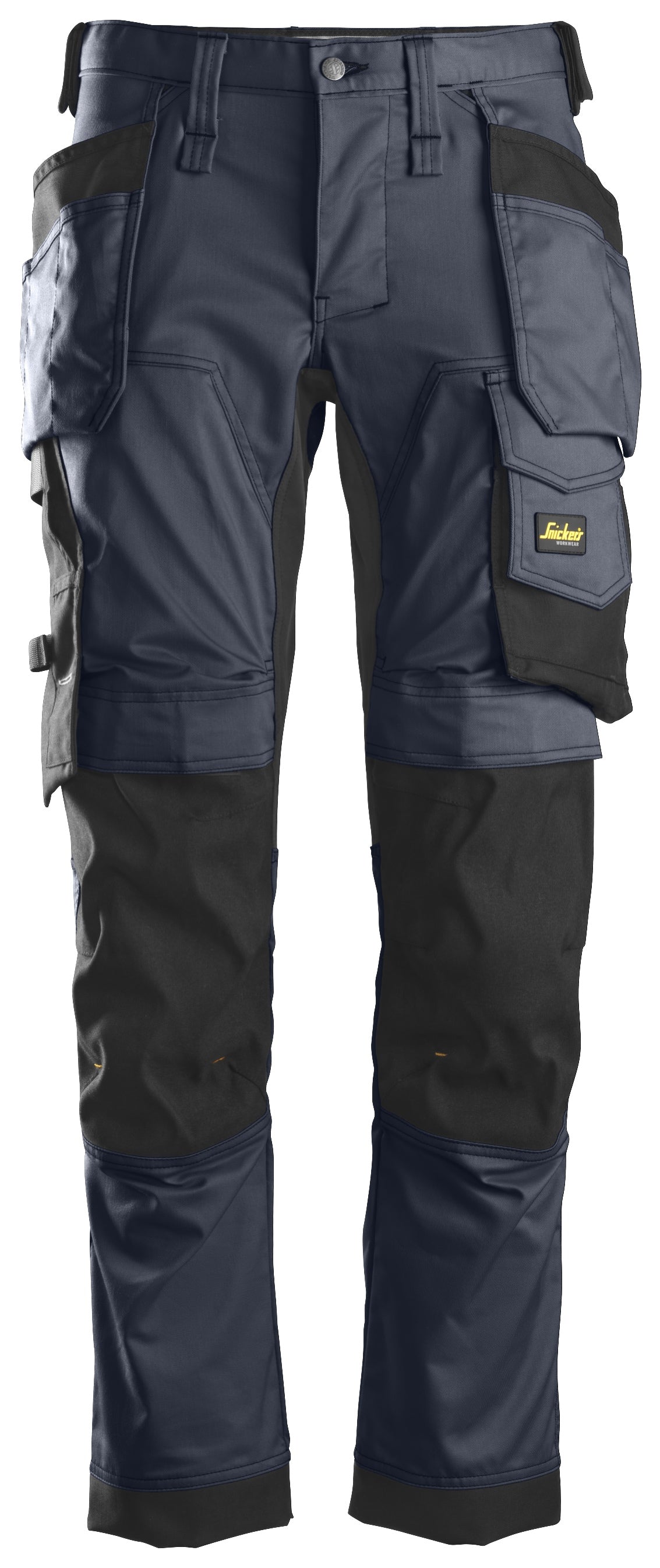 Snickers 6241 Allroundwork Stretch Trousers Holster pocket Navy\Black - Regular / 30 (44)