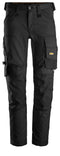 Snickers 6341 Allroundwork Stretch Trousers Black\Black