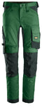 Snickers 6341 Allroundwork Stretch Trousers Holster pocket Forest Green\Black