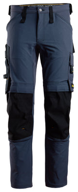 Snickers 6371 Allroundwork Stretch Trouser Navy\Black - Regular / 30 (44) - Trousers