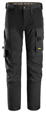 Snickers 6375 Allroundwork 4-Way Stretch Trouser Black\Black - Regular / 30 (44) - Trousers