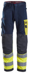 Snickers 6376 Protecwork Trousers Hi-vis Class 1