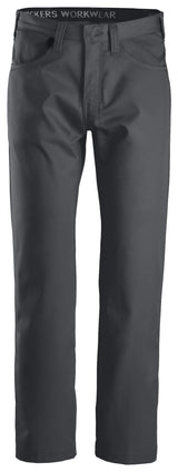 Snickers 6400 Service Chinos Steel grey - Regular / 30 (44) - Trousers