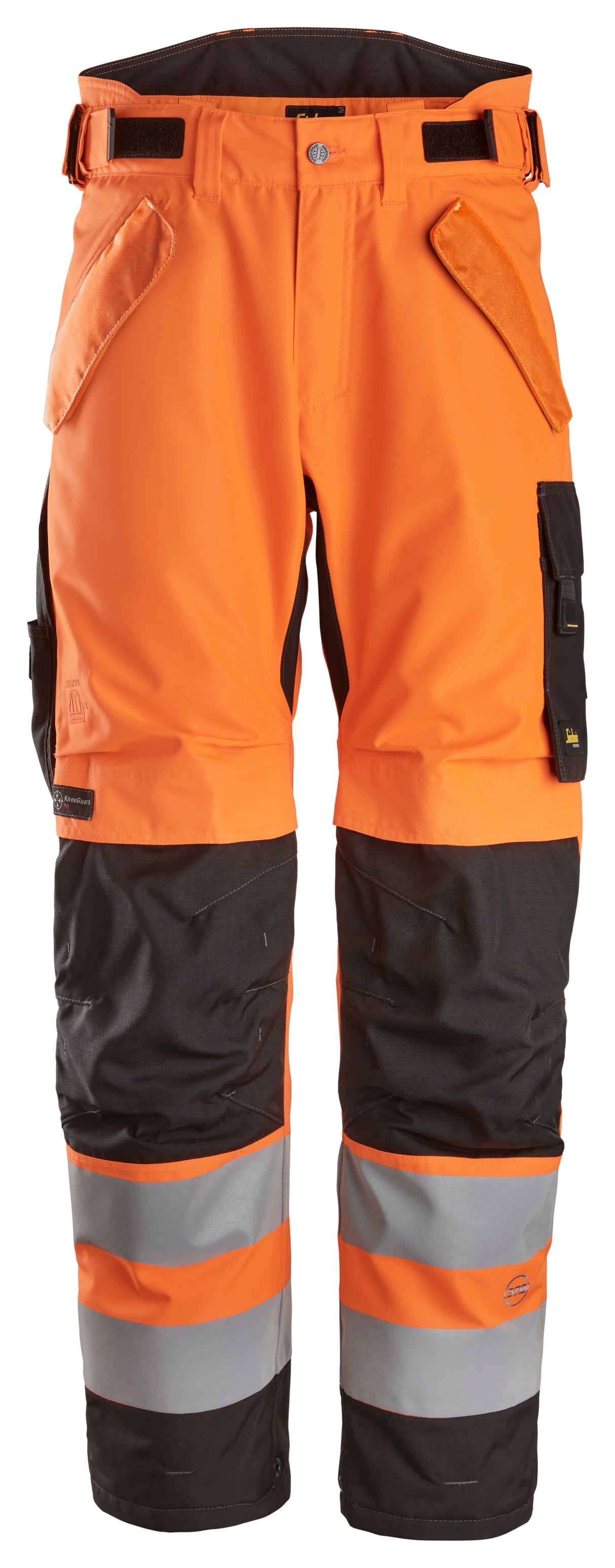 Snickers 6630 Hi-vis Class 2 Waterproof 2-Layer Trousers
