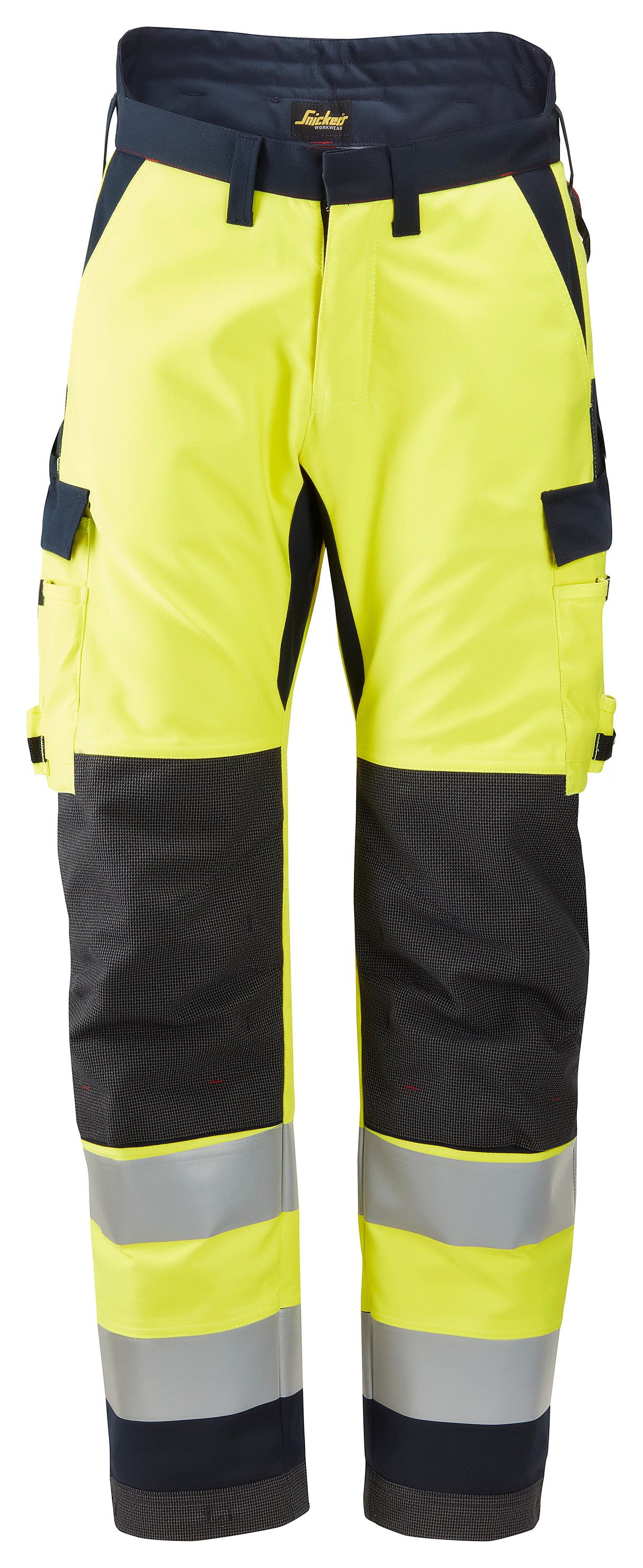 Snickers 6663 Protecwork Insulated Trousers Hi-vis Class 2