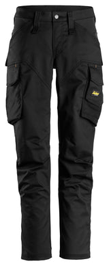 Snickers 6703 Allroundwork Womens Stretch Trousers Black\Black - Short / 27 (18)