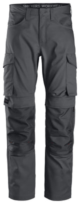 Snickers 6801 Sl Trousers Knee Guard Steel grey\Steel grey - Regular / 30 (44)