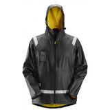 Snickers 8200 Rain Jacket Pu Black - Jackets