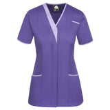 ORN 8200 - Tonia V-Neck Tunic Purple - Lilac - 6 - Healthcare