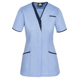 ORN 8200 - Tonia V-Neck Tunic Sky - Navy - 6 - Healthcare